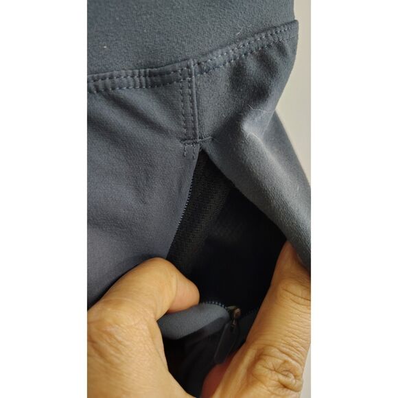 REI Co-op Women's Small Gray High Waist Athletic Running Tights Activewear - Picture 5 of 10